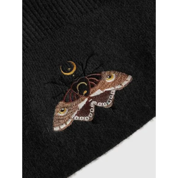 Women's Crochet Halter Top Acrylic V Neck Crop for Beach Party Night Out - Picture 4 of 5